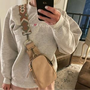 Anthropologie sling bag
